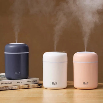 Mini Ultrasonic Air Humidifier Soft Light USB Essential Oil Diffuser Home Air Freshener Car Purifier USB Cool Mist Humidifier