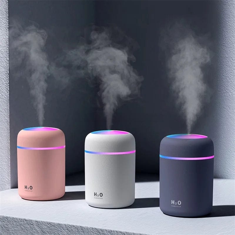 Mini Ultrasonic Air Humidifier Soft Light USB Essential Oil Diffuser Home Air Freshener Car Purifier USB Cool Mist Humidifier